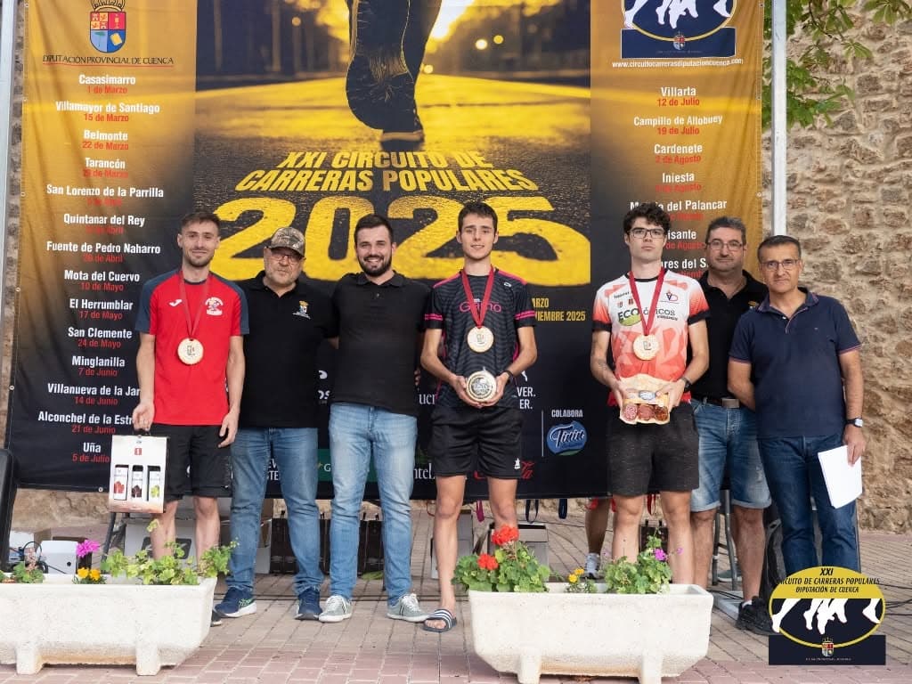 La Diputación de Cuenca reparte 100.000 euros entre medio centenar de municipios para blindar sus circuitos deportivos