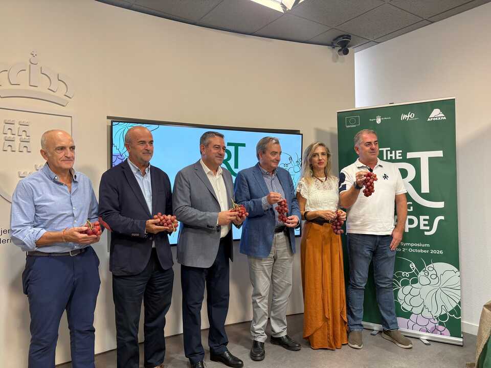 El XI Simposio Internacional sobre la Uva de Mesa se cita en Murcia